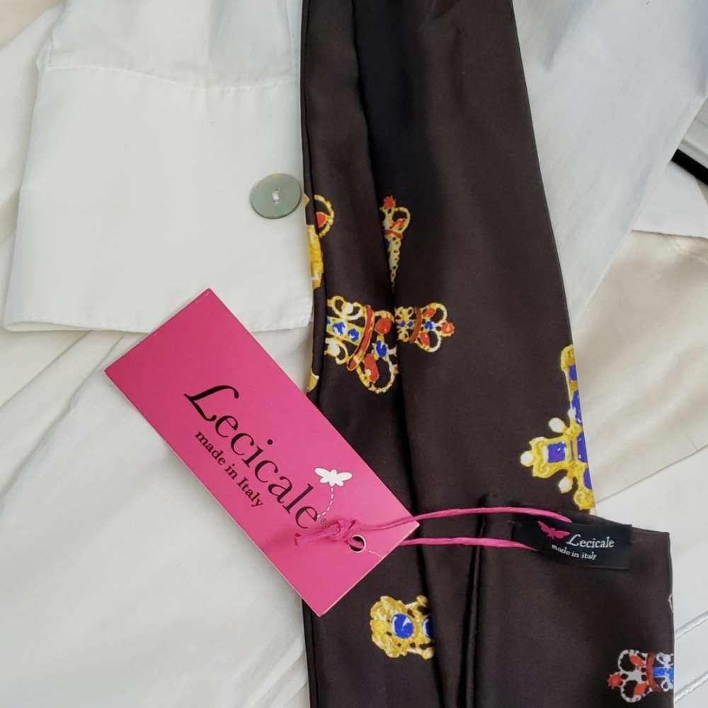 White Italian shirt dress - Picture 6 of 6